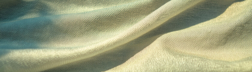 Aufkleber - Texture of loosely woven fabric showcasing gaps and various textures against a bright backdrop