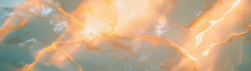 Aufkleber - High gloss Venetian plaster enhances light reflection with vibrant highlights