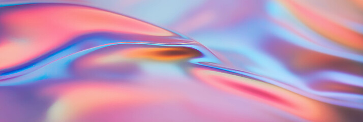 Poster - Venetian plaster shines with pearlescent sheen creating a dreamy background