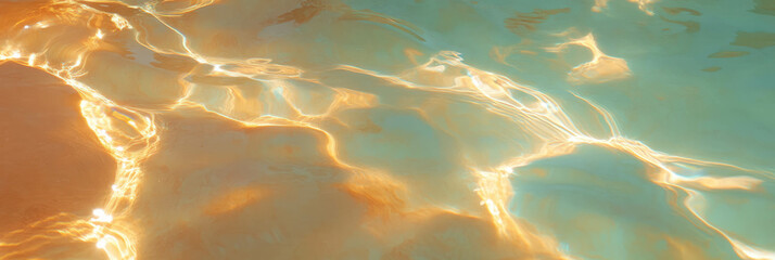 Aufkleber - Reflective surface of polished Venetian plaster creates an elegant backdrop