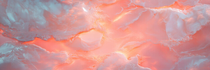Poster - Bright venetian plaster with subtle pattern showcased against uniform lighting backdrop