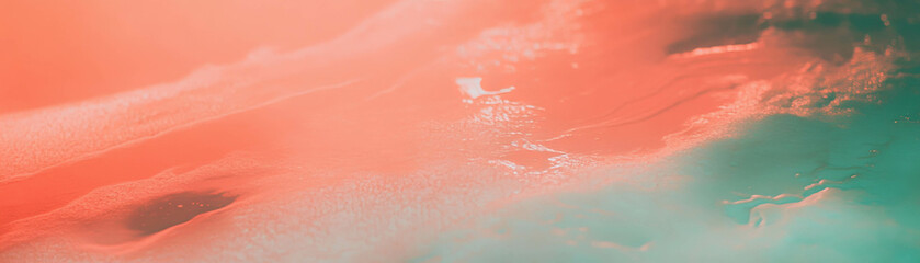 Poster - Texture and Light Interplay on Venetian Plaster Surface in Soft Hues
