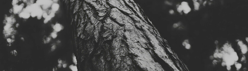 Aufkleber - Close-up view of detailed tree bark showcasing unique halftone texture patterns