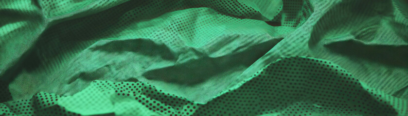 Poster - Textured surface with halftone effect resembling crumpled paper under soft lighting