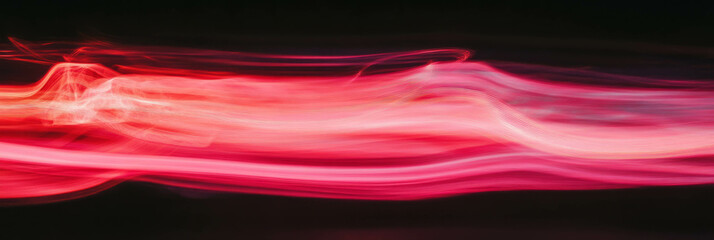Poster - Dynamic crimson flashes create an energetic atmosphere in a darkened setting