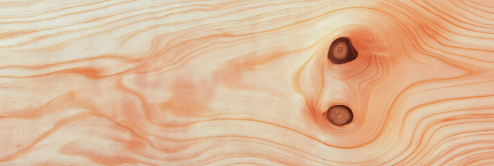 Poster - Subtle grain and natural color of light pine wood ideal for banners and backgrounds