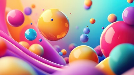 Poster - Digital marketing innovations, exploring new tools, flat design illustration, No logo, No Trademark, No text, minimal concept with copy space for stock photo