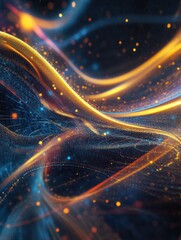 Aufkleber - modern tech background abstract design