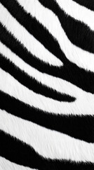Wall Mural - zebra fur texture