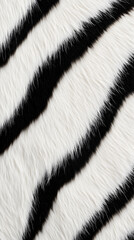 Wall Mural - zebra fur texture