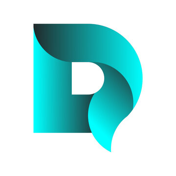 Web line modern color full logo design