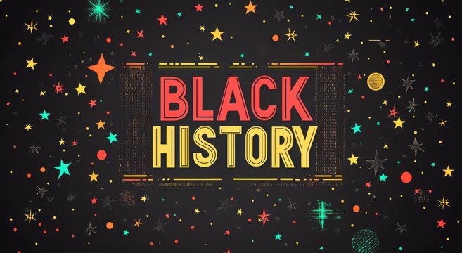 Black History Month, celebrating the black history