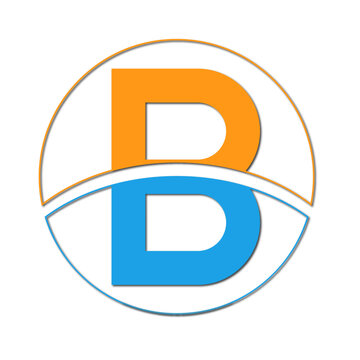 Web line modern color full logo design