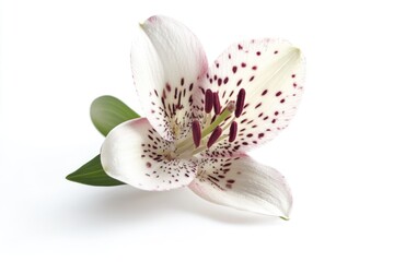 Aufkleber - A single flower on a white surface
