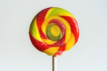 Poster - A sweet treat on a white background, perfect for promoting candies or desserts