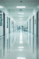  Clean room chaos at semiconductor fabrication plant high-tech environment