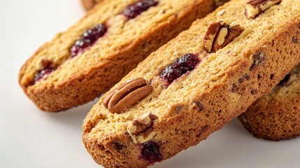 Poster - Freshly baked cookies on a plate, great for food photography or advertising