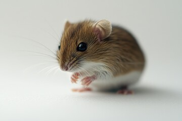 Aufkleber - A small mouse on a white surface