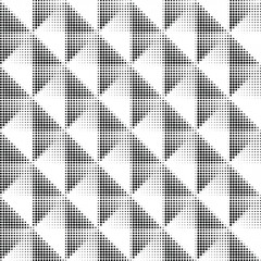 Poster -  Halftone background vector, abstract backdrop design with two tone pattern and copy space for edit your content