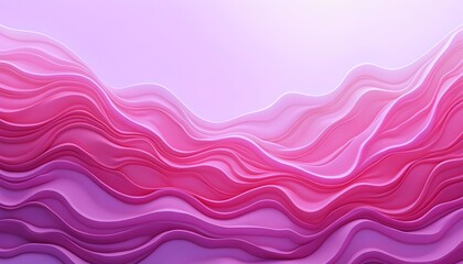 Poster - Abstract wave pattern gradient background    
