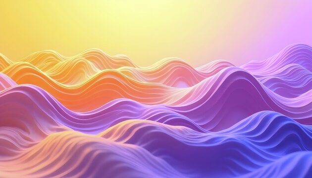 Abstract wave pattern gradient background    