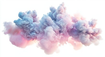 Wall Mural - Pastel ink cloud burst studio backdrop design