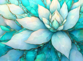 Poster - Abstract fractal patterns and shapes. Space geometry. Dynamic flowing forms with spirals. Mysterious psychedelic relaxation pattern. Fractal swirls, digital artwork for creative graphic design