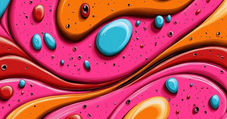 Poster - abstract art interior decor design wall print