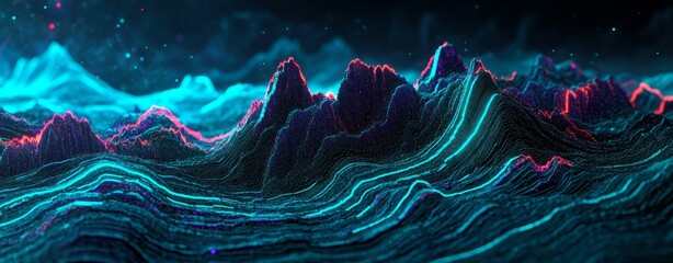 Poster - a digital foundation encompassing technology, ai, data, audio, graphics, and more