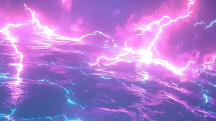 Poster - Abstract 3D background with enchanting rainbow waves, perfect for digital illustrations in the form of wallpapers, posters, and covers