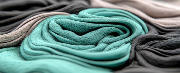 Poster - a banner design with a dark technology abstract theme, teal blue green black color gradient backgrou
