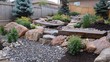 © Sampao - Harmonious Feng Shui garden with balanced elements and flowing water.