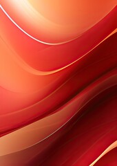 Wall Mural - Red abstract Valentines Day background. Dynamic shapes composition.