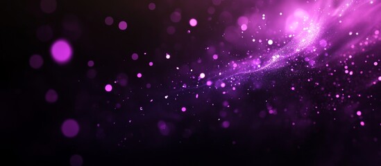 Poster - Purple Stardust Motion Background