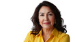 © Krtola  - Confident hispanic businesswoman smiling on transparent background