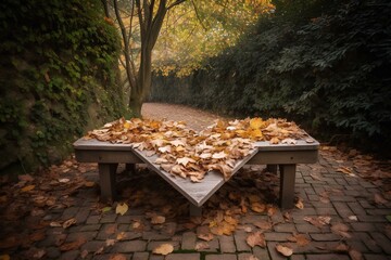 Wall Mural - autumn in the park