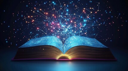 Poster - Illuminated Book of Knowledge: Digital Nexus