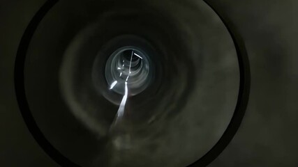 Poster - Abstract Tunnel Installation: A Journey Through Concentric Circles