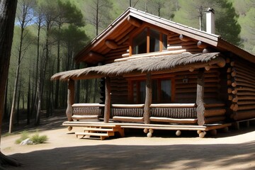 Canvas Print - Mountain House 