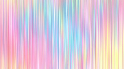 Poster -  iridescent rainbow corrugated ribbed glass background texture. Soft pastel holographic frosted window refraction pattern. Modern blurry pearlescent unicorn foil abstract 