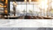 © Nurul - Marble table in blurred restaurant