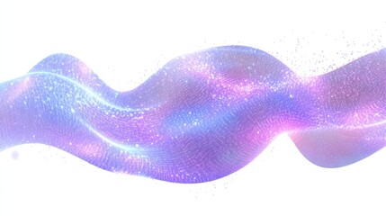 Poster - Futuristic Digital Wave Representing Technology, Innovation, and Data Flow in a Visual Format for Modern Applications and Designs
