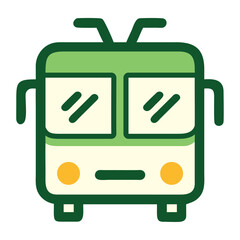 Poster - Electric Bus Icon