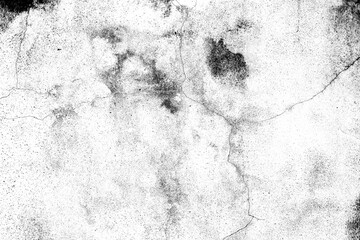 Wall Mural - abstract grunge texture effect, cracks and dust particle grain on white background. dirt overlay or 