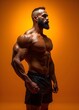 © Distock Image - Power and Grace A Bodybuilder's Professional Pose