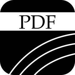 Fototapete - File icon. Format of document on computer flat symbol. Pdf file sign. Audio extension graphic multimedia sign application software folder. Presentation audio design isolated on transparent background.