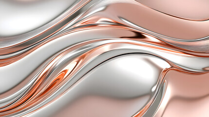Poster - Close up of metallic surface with glowing cosmic elements and abstract patterns