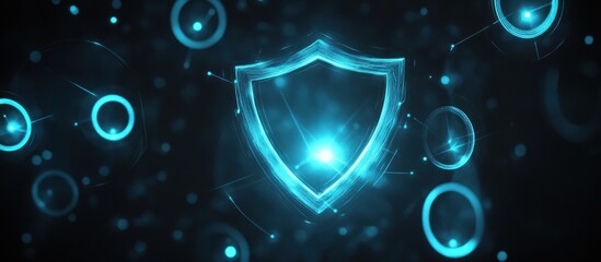 Poster - Cybersecurity Shield: Digital Protection and Network Security