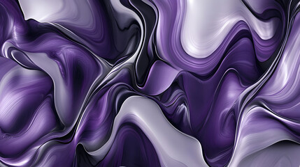 Poster - Purple marble texture background with abstract patterns and deep violet hues for design and decoration purposes