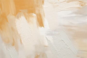 Poster - Abstract Aesthetic Art with Soft Neutral Tones and Textured Brush Strokes on Canvas Providing a Calming and Inviting Atmosphere for Modern Spaces